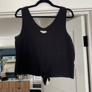 Black Madewell Tie Tank